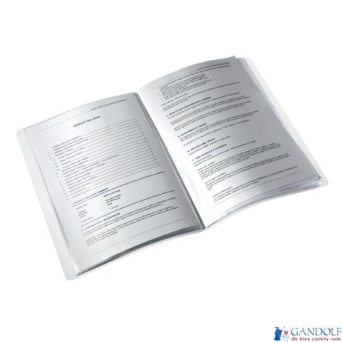 Album ofertowy 20 koszulek PP Leitz WOW, żółty 46310016 Album ofertowy 20 koszulek PP Leitz WOW, żółty 46310016