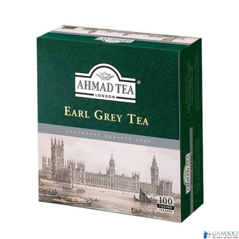 Herbata AHMAD EARL GREY 100t*2g czarna zawieszka