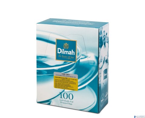 Herbata DILMAH EARL GREY 100 kopert x2g czarna z zawieszką