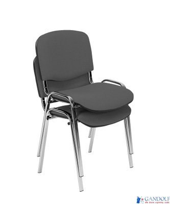 Krzesło konferencyjne ISO black C38/EF002 szary NOWY STYL Krzesło konferencyjne ISO black C38/EF002 szary NOWY STYL