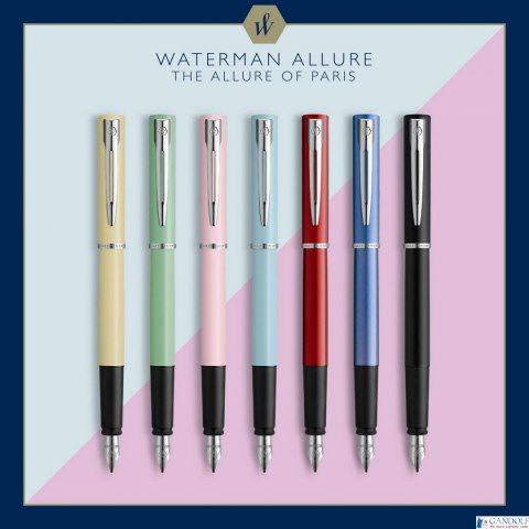 Pióro wieczne (F) ALLURE PASTEL NIEBIESKI WATERMAN 2105222 , giftbox Pióro wieczne (F) ALLURE PASTEL NIEBIESKI WATERMAN 2105222 , giftbox