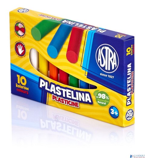 Plastelina Astra 10 kolorów, 83812902 Plastelina Astra 10 kolorów, 83812902