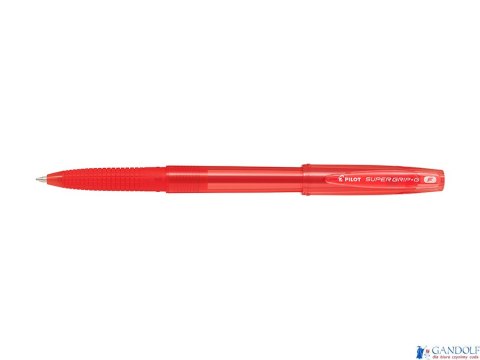 Długopis olejowy ze skuwką PILOT SUPER GRIP czerwony BPS-GG-F-R Długopis olejowy ze skuwką PILOT SUPER GRIP czerwony BPS-GG-F-R