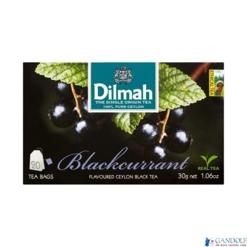 Herbata DILMAH CZARNA PORZECZKA (20 saszetek) Herbata DILMAH CZARNA PORZECZKA (20 saszetek)
