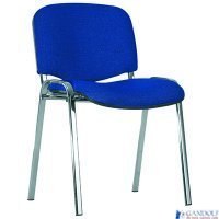 Krzesło konferencyjne ISO chrome CU-73 szaro-czarny NOWY STYL Krzesło konferencyjne ISO chrome CU-73 szaro-czarny NOWY STYL