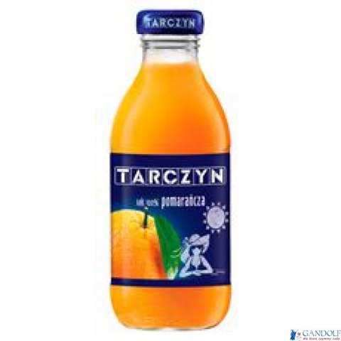 TARCZYN POMARAŃCZOWY 300ml butelka szkło TARCZYN POMARAŃCZOWY 300ml butelka szkło