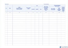 710-1 Księga druków ścisłego zarachowania MICHALCZYK I PROKOP