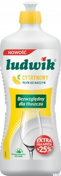LUDWIK Płyn do mycia naczyń 900g cytrynowy 28867