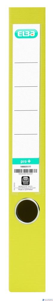 Segregator A4 50mm ELBA PRO+ żółty 100202099
