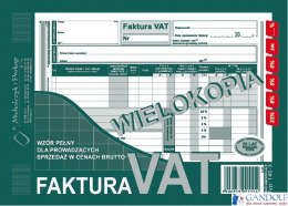 140-3N/E Faktura VAT A5brut. wielokopia MICHALCZYK I PROKOP