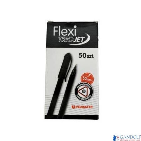 Długopis FLEXI TRIO JET czarny TT7531 PENMATE Długopis FLEXI TRIO JET czarny TT7531 PENMATE