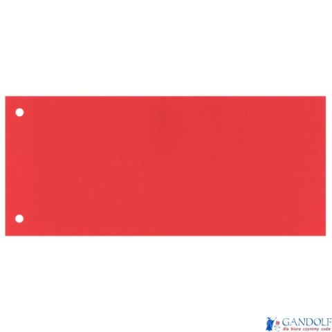 Przekładki 1/3 A4 Maxi Esselte, czerwony, 100 szt., 624446 Przekładki 1/3 A4 Maxi Esselte, czerwony, 100 szt., 624446