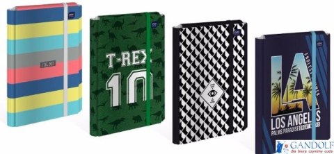 Teczka z gumką twarda oprawa A4+ BOYS INTERDRUK