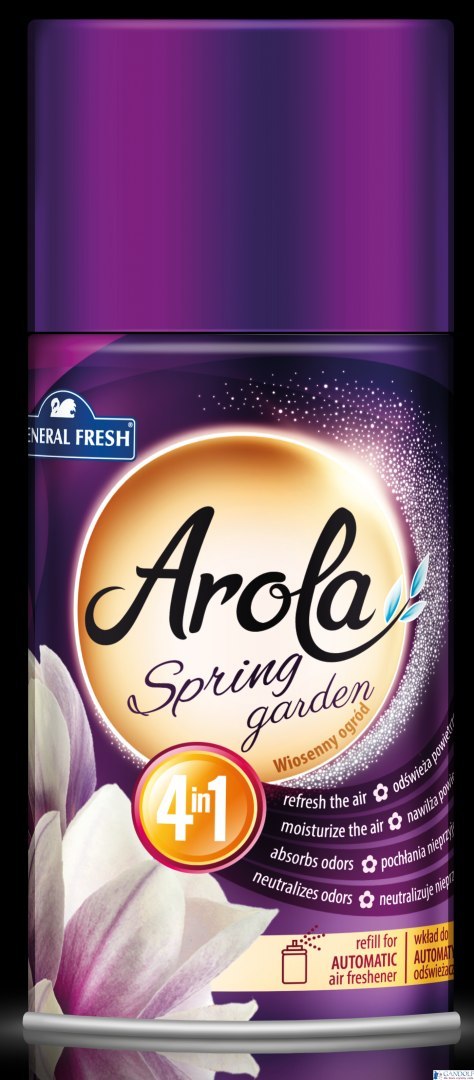 Wkład do odświeżacza AROLA 250ml wiosenny ogród GENERAL FRESH Wkład do odświeżacza AROLA 250ml wiosenny ogród GENERAL FRESH