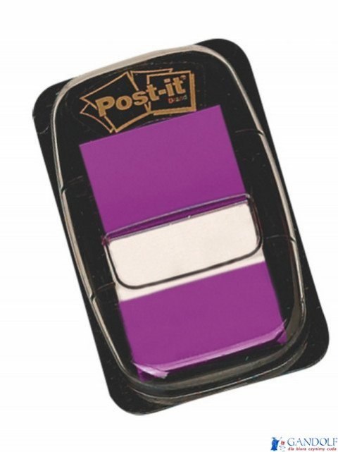 Zakładki indeksujące POST-IT 25x43mm fioletowe 680-8 50sztuk 3M, 3M-70071392883 Zakładki indeksujące POST-IT 25x43mm fioletowe 680-8 50sztuk 3M, 3M-70071392883