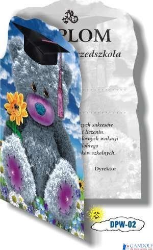 Dyplom PRZEDSZKOLNY nieregularny brzeg WARTA 314-010 (X) Dyplom PRZEDSZKOLNY nieregularny brzeg WARTA 314-010 (X)