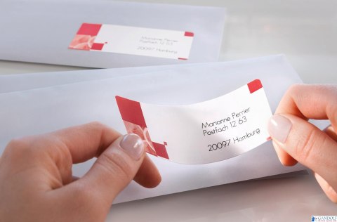 Etykiety adresowe J8159-25 63,5 x 33,925 ark. białe Avery Zweckform