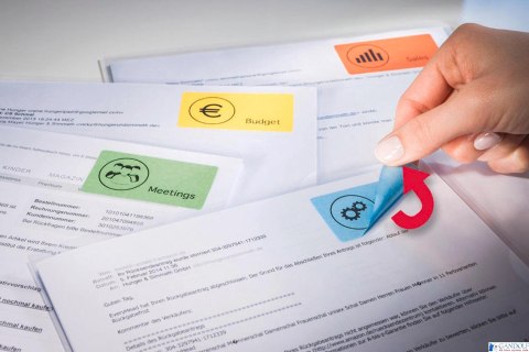 Etykiety czerwone L6038-20 45,7 x 21,2 20 ark. usuwalne Avery Zweckform