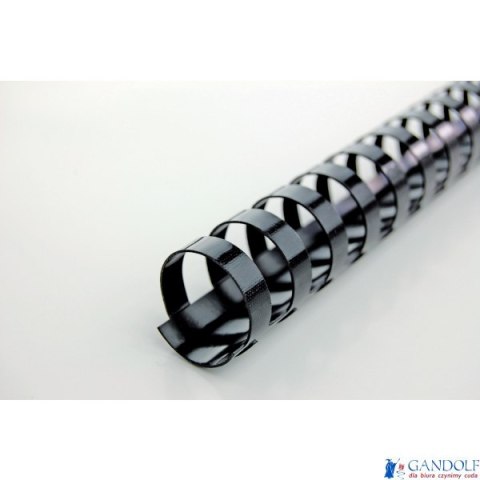 Grzbiety do bindowania plastikowe GBC Combs, A4, 16 mm, czarne , 100 szt., 4028600