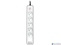 Listwa zasilająca TRACER Zebra mobile ready 1.5 m (5 gniazd + 2 USB 2,1A) TRALIS46254 TRALIS46254