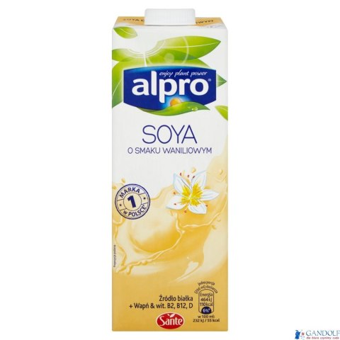 Napój roślinny ALPRO SOJOWE 1L Wanilia Napój roślinny ALPRO SOJOWE 1L Wanilia