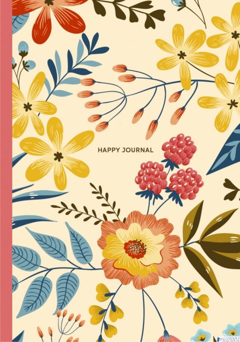 Notes Sketch&note A5 kropkowany 48k kremowy papier Happy journal ASTRA, 114020010