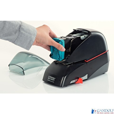 Zszywacz elektryczny Supreme 5080e czarny 80 kartek RAPID 20993410 Zszywacz elektryczny Supreme 5080e czarny 80 kartek RAPID 20993410