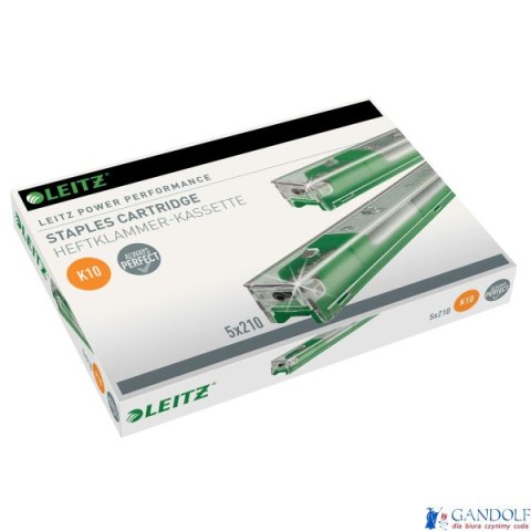 Zszywki K10 do zszywacza kasetowego 5551 i 5550 26/10 LEITZ