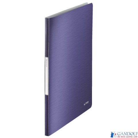 Album ofertowy 20 koszulek Leitz Style, niebieski/fiolet 39580069 Album ofertowy 20 koszulek Leitz Style, niebieski/fiolet 39580069