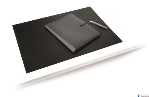 Podkład na biurko, ze skóry, 650x450 mm. Czarny 730501 DURABLE