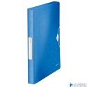 Teczka z gumką LEITZ WOW 30mm 250k A4 niebieska 46290036