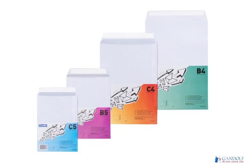 Koperta BANTEX B5 hk biała 25 szt. 400085700 Koperta BANTEX B5 hk biała 25 szt. 400085700