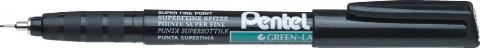 Marker precyzyjny z okrągłą końcówką czarny NMF50-A PENTEL Marker precyzyjny z okrągłą końcówką czarny NMF50-A PENTEL