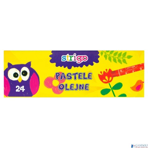 Pastele olejne 24 kolorów STRIGO SSC028 Pastele olejne 24 kolorów STRIGO SSC028