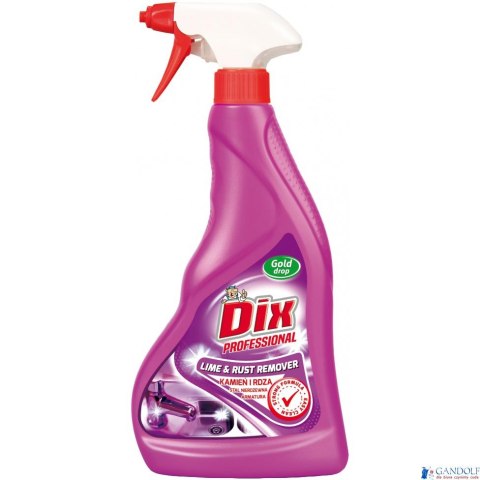 Płyn kamień i rdza spray 500ml DIX (3197) kuchnia łazienka Płyn kamień i rdza spray 500ml DIX (3197) kuchnia łazienka