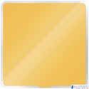 Szklana tablica magnetyczna Leitz Cosy 45x45cm, żółta, 70440019