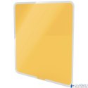 Szklana tablica magnetyczna Leitz Cosy 45x45cm, żółta, 70440019