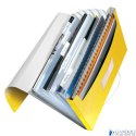Teczka z 6 przegródkami PP Leitz WOW, żółta 45890016 .