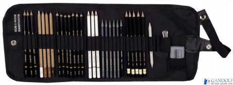 Zestaw artystyczny 8891/6 w czarnym etui Zestaw artystyczny 8891/6 w czarnym etui