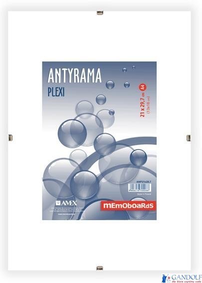Antyrama plexi B1 70x100cm MEMOBE ANP70x100 MAN070100-46 Antyrama plexi B1 70x100cm MEMOBE ANP70x100 MAN070100-46