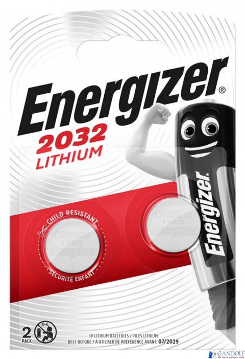 Bateria litowa ENERGIZER CR2032 (2szt) Bateria litowa ENERGIZER CR2032 (2szt)