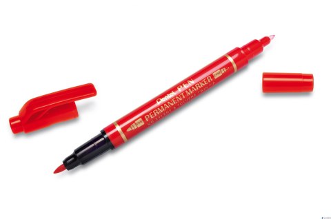 Foliopis dwustronny N75W/B czerwony PENTEL N75W-B Foliopis dwustronny N75W/B czerwony PENTEL N75W-B