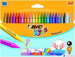 Kredki świecowe BIC Kids Plastidecor 24kol., 8297721