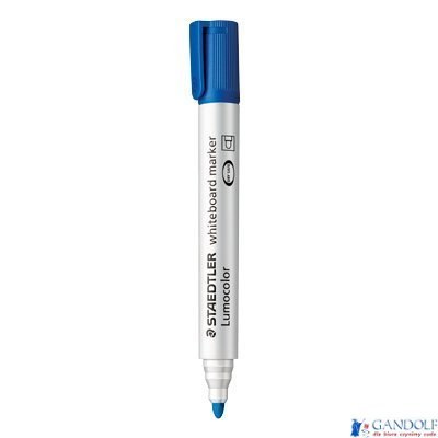Marker Lumocolor do białych tablic whiteboard, okrągły, niebieski, Staedtler S 351-3 Marker Lumocolor do białych tablic whiteboard, okrągły, niebieski, Staedtler S 351-3