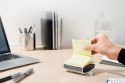 Ekologiczne karteczki samoprzylepne R330-1B Post-it_ Z-Notes z certyfikatem PEFC Recycled, Żółte, 76x76mm, 6 bloczków po 100 kar