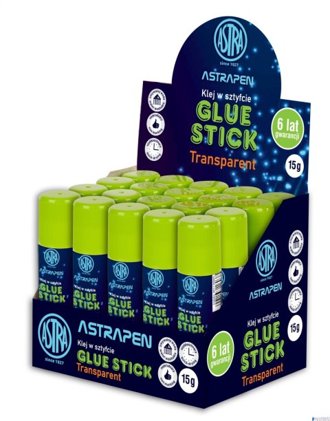Klej w sztyfcie Zenith transparent 15g 401317002 Klej w sztyfcie Zenith transparent 15g 401317002