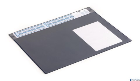 Podkład na biurko z przezroczystą okładką i kalendarzem 650x520mm granat, DURABLE (2024-2027r) 720507 Podkład na biurko z przezroczystą okładką i kalendarzem 650x520mm granat, DURABLE (2024-2027r) 720507