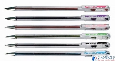 Długopis 0,7mm SUPERB czerwony BK77-B PENTEL Długopis 0,7mm SUPERB czerwony BK77-B PENTEL