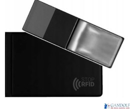 Etui na dokumenty z zabez. RFID CZARNE ET-20-07 BIURFOL