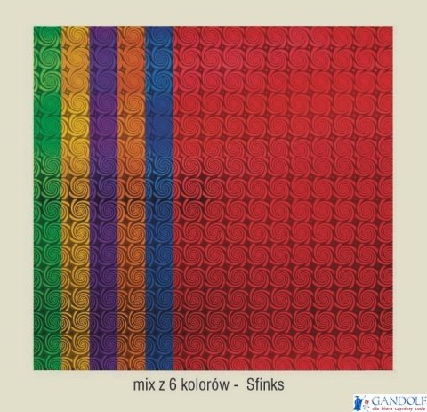 Karton A2 250gr.holographic-sfinks mix (24) CORMORAN *7848 (X) Karton A2 250gr.holographic-sfinks mix (24) CORMORAN *7848 (X)